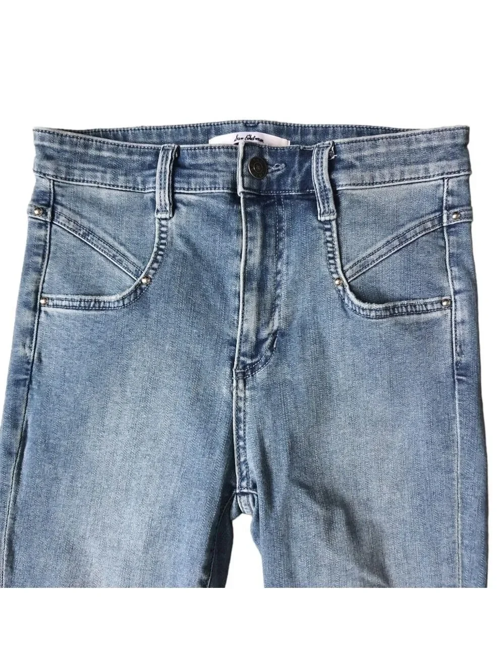 SAM EDELMAN The Stilletto 2.0 Jeans Super High Rise Skinny Size 27